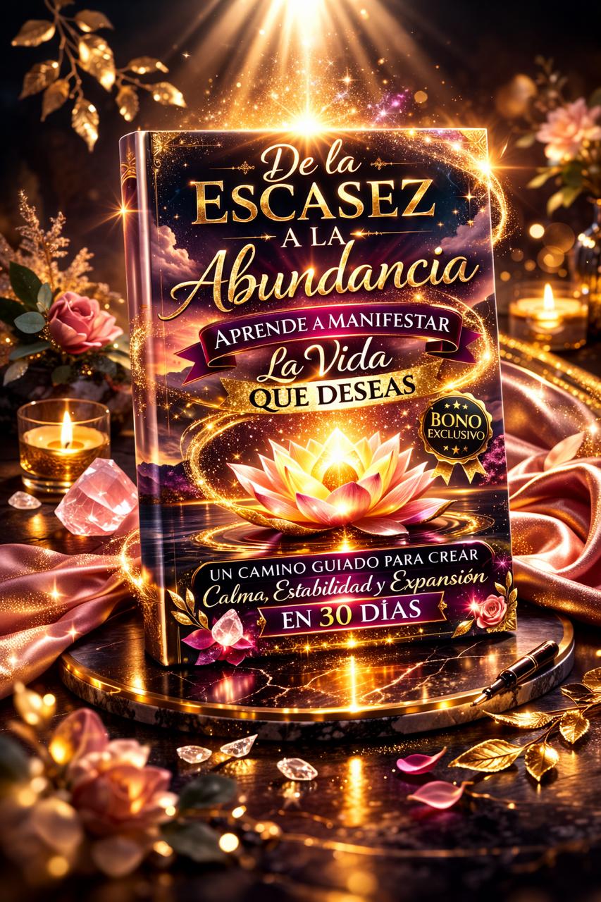 DE LA ESCASEZ A LA ABUNDANCIA ✨ Programa principal + bonos incluidos